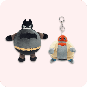 Fat Jason Todd Batman Plush And Keychain